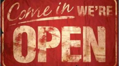 We are open